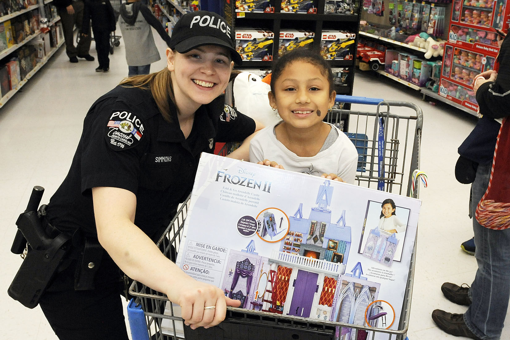 Cops & Kids Christmas shopping